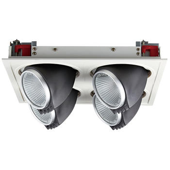 Pro.Lighting Recessed Grille Spot Light 4x30W With 4 Heads SPL4030-4